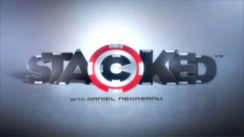 Stacked With Daniel Negreanu title screen for PSP